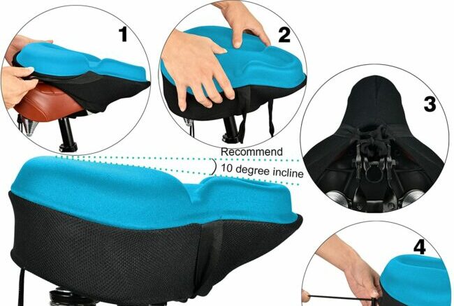 Daway Non slip bike seat cover