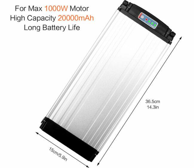 The best affordable quality battery - Xgo rear-pack e-bike battery for sale