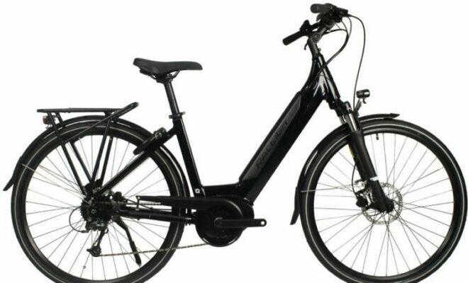 Raleigh Centros 500Wh LowStep/CrossBar Electric Bike is a 100 miles range electric bike