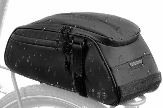 model #2 WOTOW Bike Reflective Rack Bag for long-distance riding.