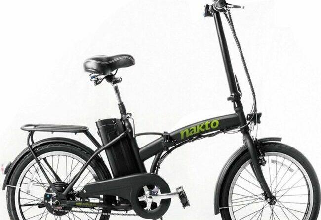 Nakto 250W Fashion Foldable City Electric Bike as model #4 Electric bike below 1000.
