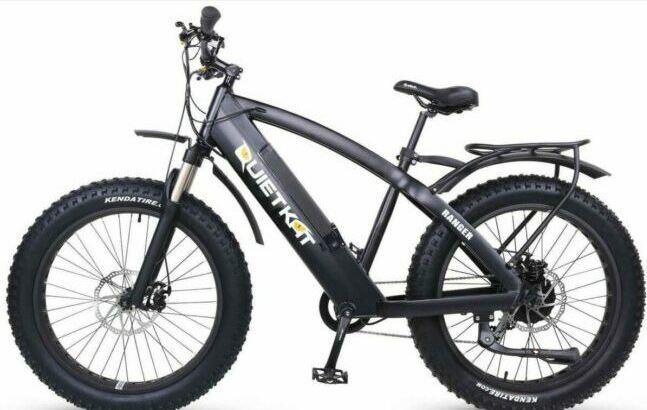 QuietKat 750W Ranger FatKat Fat Tire Electric Bike as model #1 best buy mountain bikes