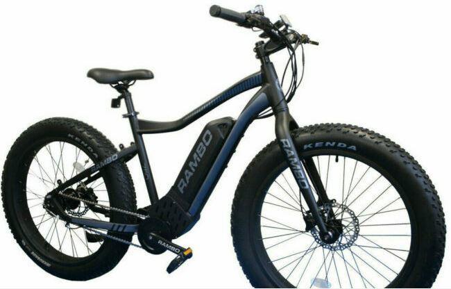 Rambo 750W R750 G4 Electric Bike as model #2 best buy mountain bikes