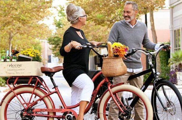 Senior biking as a featured image for post of best gifts for senior parents