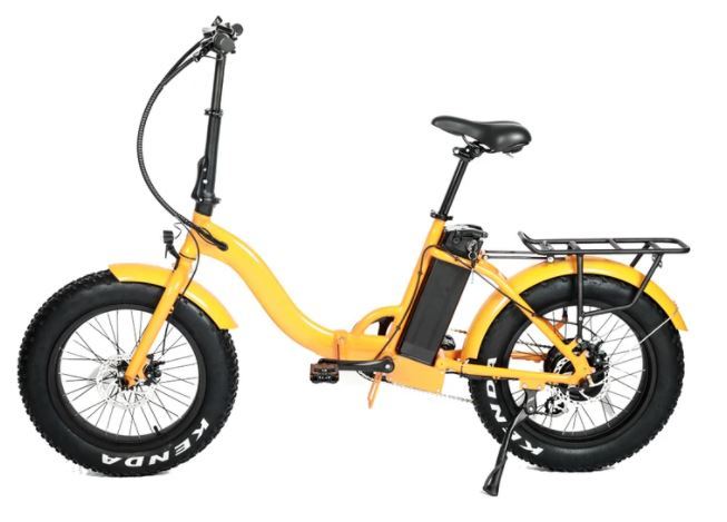 EUNORAU Folding Fat Tire E-Bike is best for city and off-road.