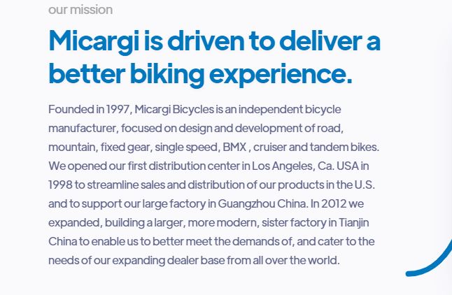 micargi city bike