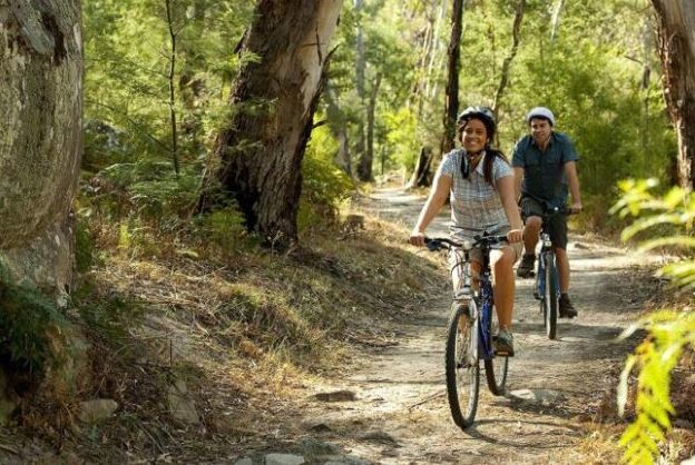 Cycling couple as the featured image for X-Treme Sedona 500W Post.