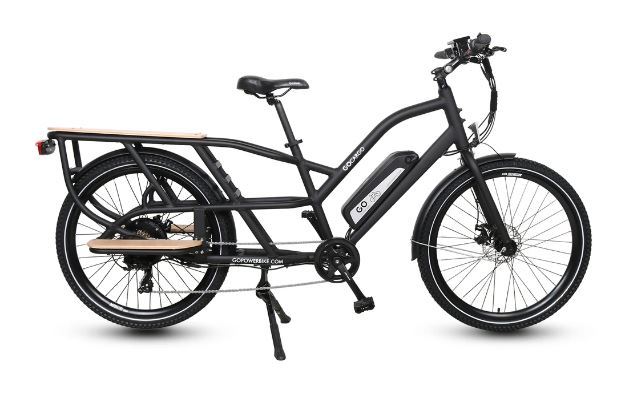 Go Cargo all terrain e-bike is the best affordable cargo bike.