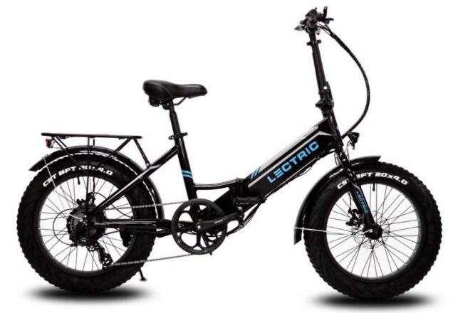 LECTRIC XP Step-Thru Folding E-Bike is the best affordable fat tire e-bike.