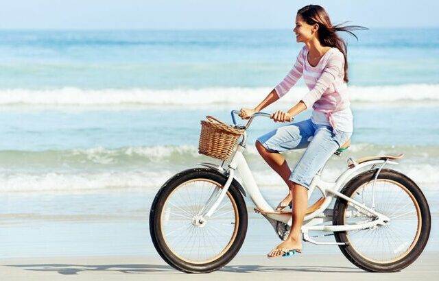 Beach Riding Fun as the featured image for MURF FAT PAX - The Best Affordable Electric Beach Bike post.