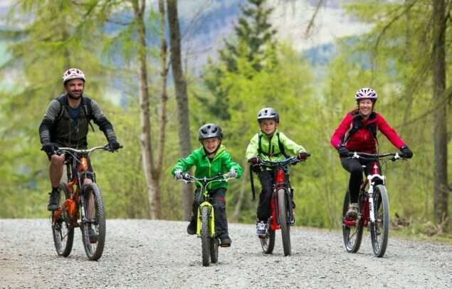 Family Biking Fun as the featured image for GIANT TALON E+ 29 - The Best Affordable Off-Road E-Bike post.