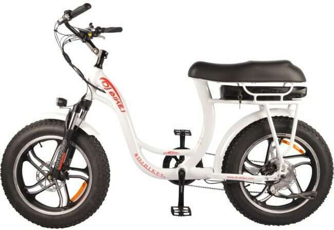 DJ SUPER Step-Thru - The Best Affordable Off-Road E-Bike.