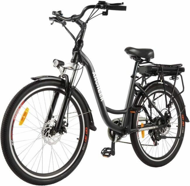 ANCHEER Step-Thru - The Best Affordable Electric City Bike.