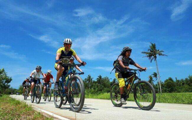 Cycling in Philippines as the featured image for RADMISSION 1 - The best affordable electric city bike post.