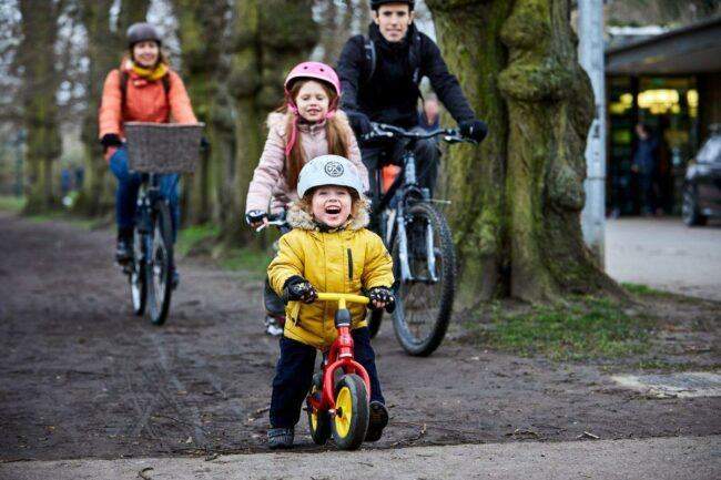 Family Cycling Day as the featured image for MOD CITY PLUS - The Best Affordable Deluxe City E-Bike post.