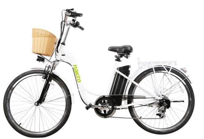 NAKTO Camel Women 26 Electric Bike as best e-bike for cities.
