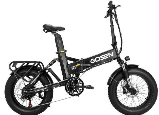 GOSEN Q7 - The Best Affordable 120-mile e-bikes for Big Guy.