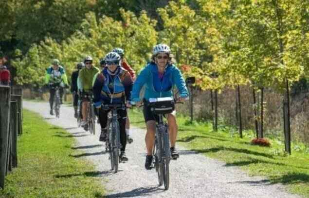 VELOWAVE RANGER is fun to adults cycle at the Ontario Trials.