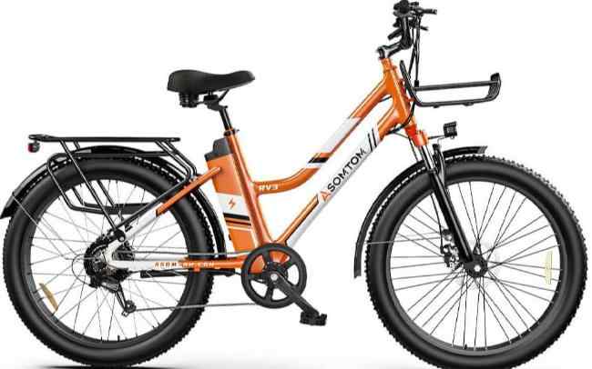 ASOMTOM RV3 urban e-bike city riders, the perfect blend of affordability, functionality, and urban freedom.