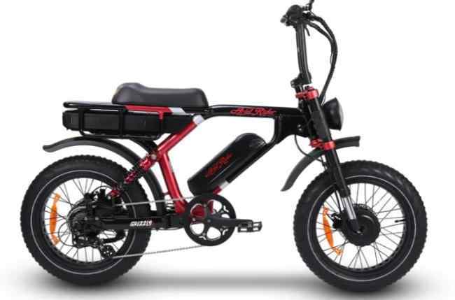 As a popular brand e-bike, Ariel Grizzly 52V dual motored e-bike is selected for comparison with the MACFOX X2 electric mountain bike.