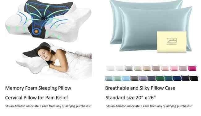 Shop Amazon for any best seller items for better lifestyle. Buy Memory Foam Pillow for better sleep or buy Silk Pillowcase for hair and skin.