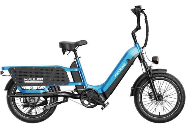 The HEYBIKE Hauler cargo e-bike is your perfect summer cycling companion. Its powerful motor tackles any steep slope, turning challenging climbs into a breeze.