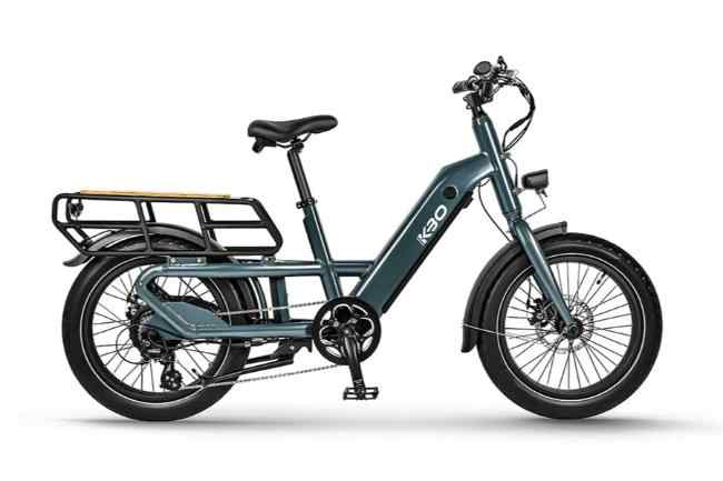 The KBO Ranger Cargo e-bike has been made specifically for family adventures like this, so don't worry about conquering the terrain.