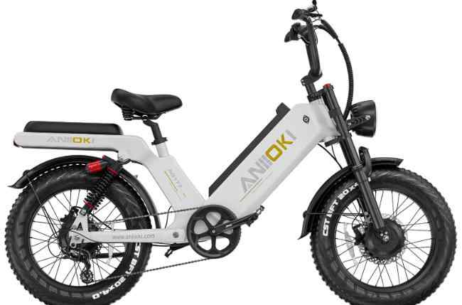 ANIIOKI AQ177 conquers steep inclines, motorized fat tires flatten rocky road, and largest battery capacity lets you reach White Mountain Peak top effortlessly. 