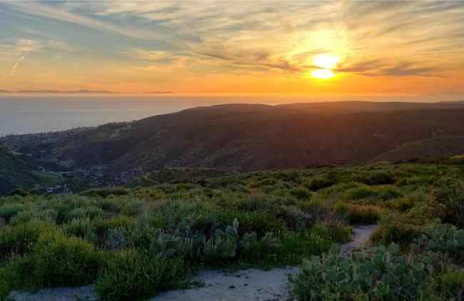 Top of the World Vistas stuns with great views into Orange County on clear days. The expansive panorama makes the winding climb absolutely worthwhile.